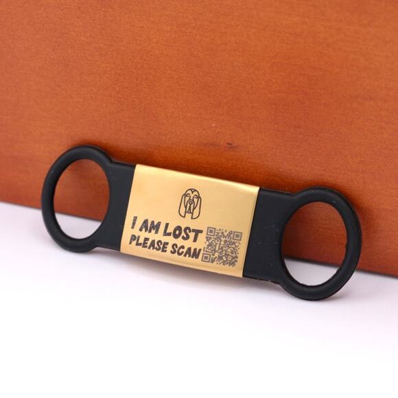 Personalized Silent Pet ID Tags for Dogs and Cats Collar QR Powered By ScanKeep - Picture 3 of 13